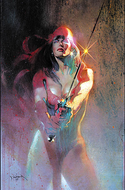 Elektra Assassin for Marvel Comics by Bill Sienkiewicz