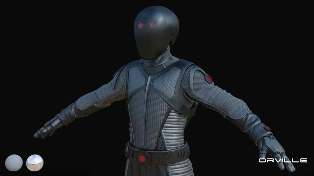 Space suit design for Orville by Omar Hesham