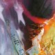 Jimi Hendrix painting illustration by comic book artist, Bill Sienkiewicz