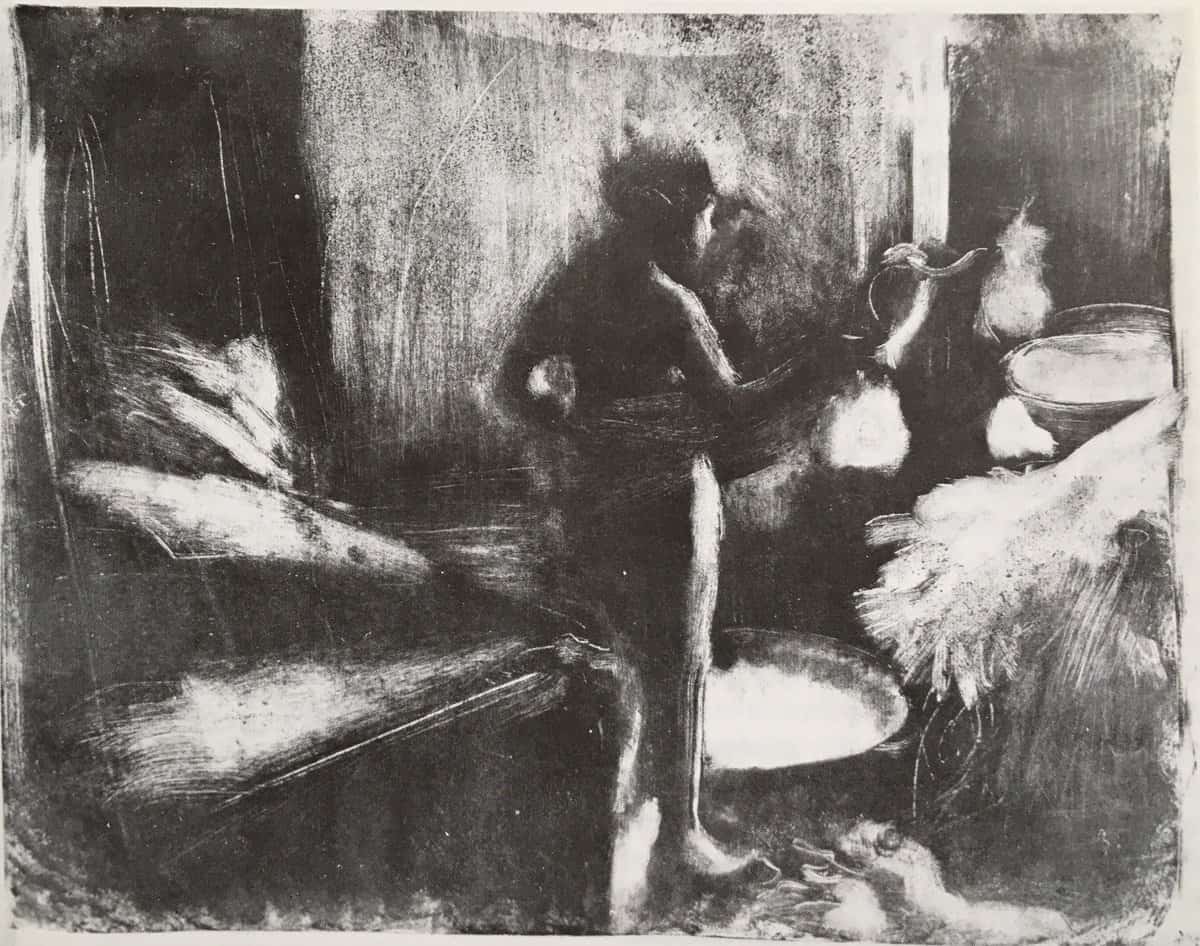 Monotype by Degas