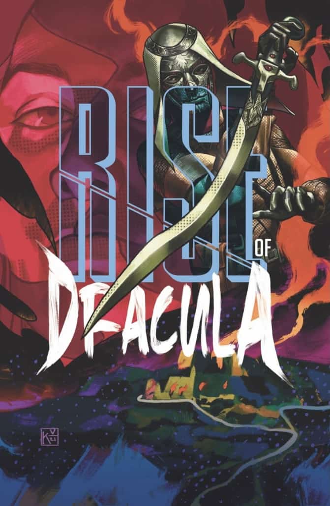 Rise of Dracula comic book cover