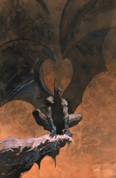 Batman artwork by George PRatt