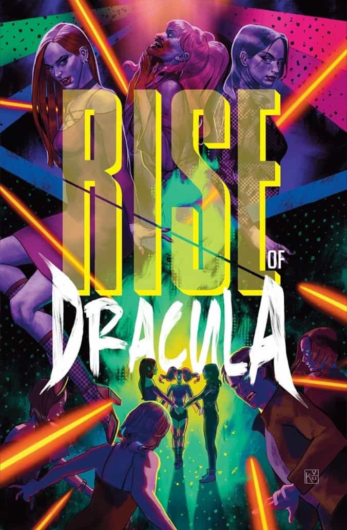 Rise of Dracula comic book cover