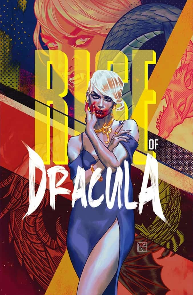 Rise of Dracula comic book art
